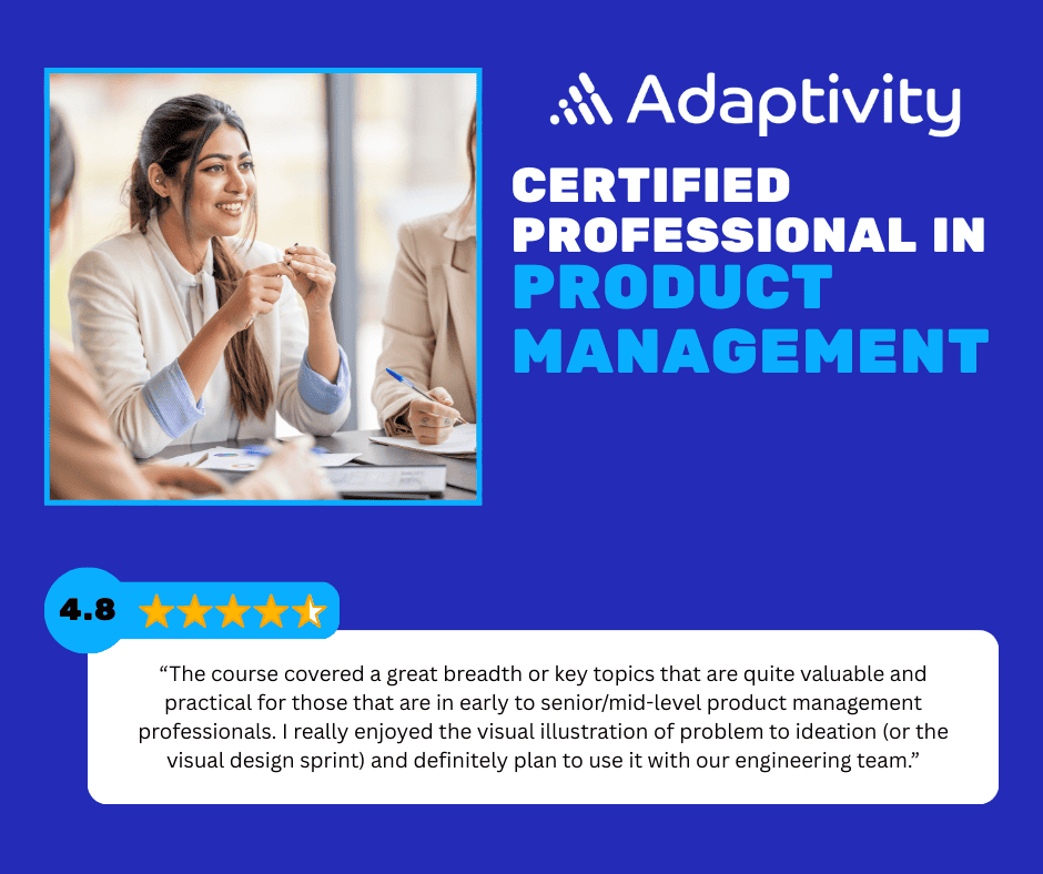 Adaptivity Certified Professional in Product Management